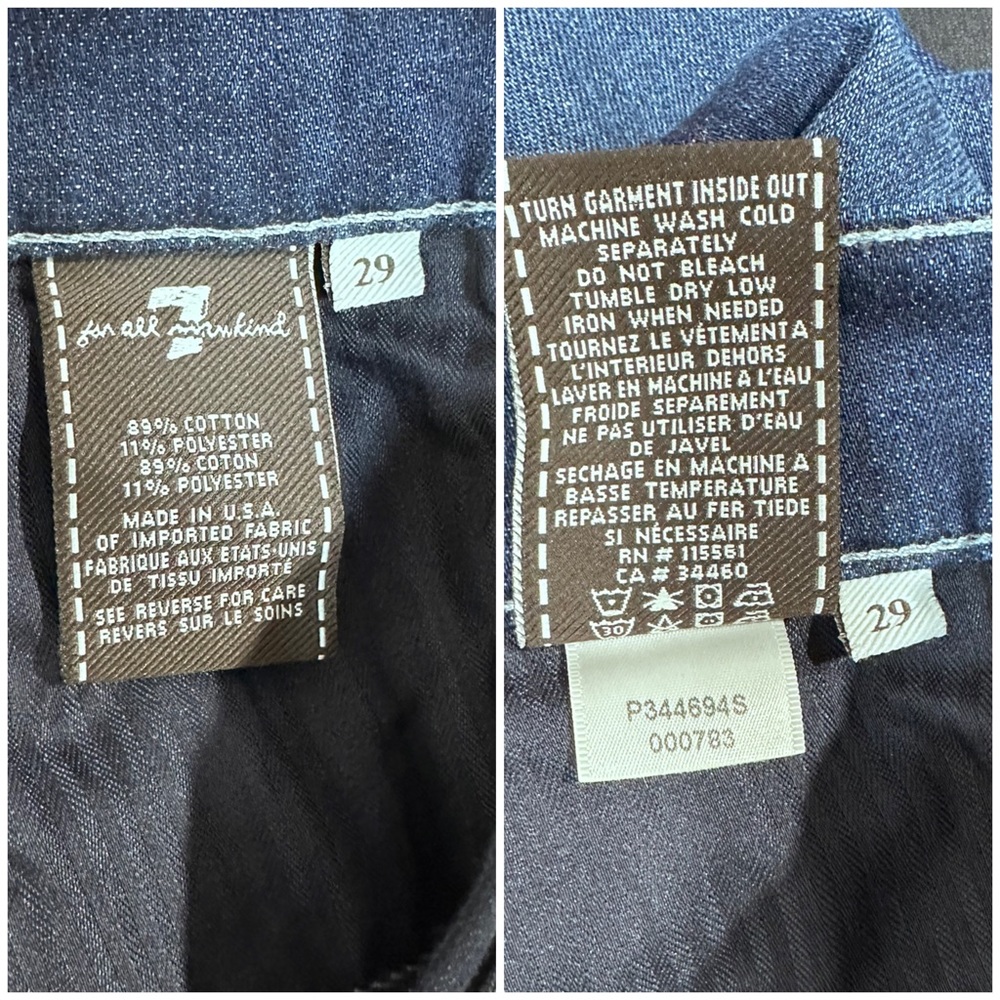 7 For All Mankind High Waist Bootcut Jeans NWT [1508] - Picture 9 of 9